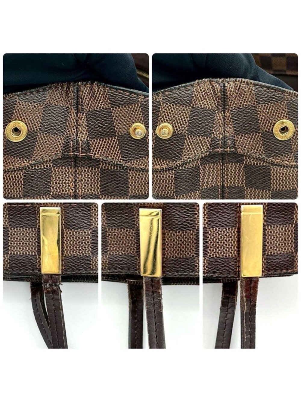 ★SOLD★ Louis Vuitton Damier Ebene Marribbon GM Tote - Picture 9 of 10